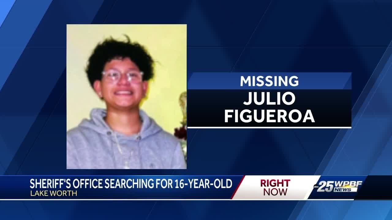 Palm Beach County Sheriff's Office searching for 16-year-old boy - YouTube