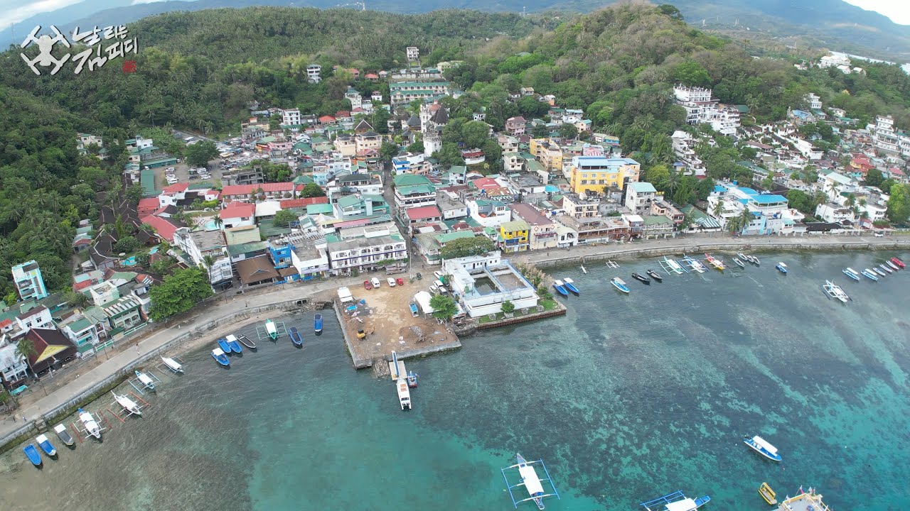 하늘에서 본 필리핀 사방비치 (Shot on DJI Mini 3 Pro)