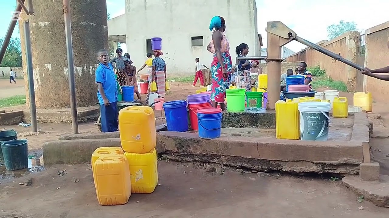 Veja como adquirimos a água usando a nossa própria força.