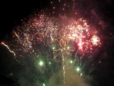 Blau-Weie Nacht 27.06.2009 Feuerwerk Part 1 von 3 ...