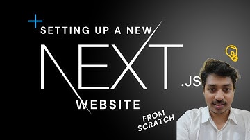Next JS 13.4 | Creating a new a Next JS website from Scratch for Beginners