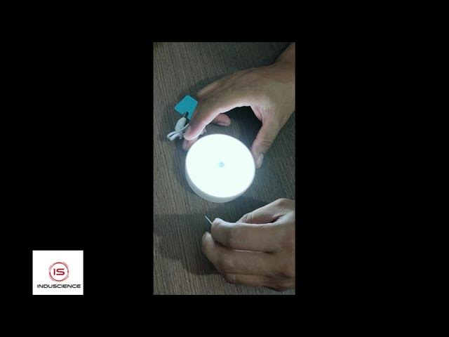 Luz Nocturna Con Sensor De Movimiento De 3 Piezas, 6 Luces LED Adhesivas  Con Sensor De Movimiento, Luces Nocturnas Con Pilas Para Interiores  Auto/Ence