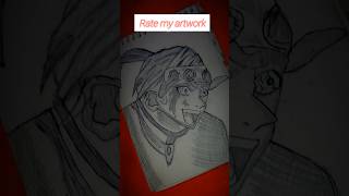 draw anime🎭🌚🎨 #drawing #art #anime #viral #shorts