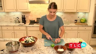 Looking For A Cool, Healthy Summer Salad? Try Danielle Busby's Cucumber Watermelon Salad!