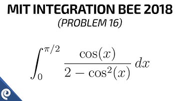 MIT Integration Bee 2018 Qualifying Exam (Problem 16)