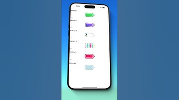 🔥 Elevate Your SwiftUI Projects with Dynamic Battery Progress Bars! 🔋✨