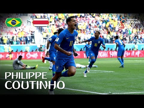 Philippe COUTINHO Goal - Brazil v Costa Rica - MATCH 25
