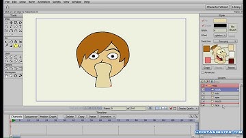 Complete Character Building 1/4 - Anime Studio Pro - GeekyAnimaor.com