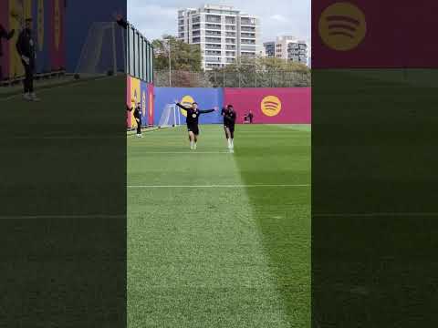 🥶Gavi goal balde assist Barcelona training هدف جافي اسيست بالدي تدريبات برشلونة 🥺