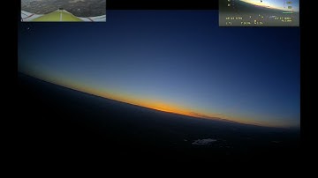 Skywalker-X8 3000m alt Night flight (HD)