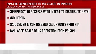 Inmate sentenced to federal prison after leading ‘large-scale’ drug operation using contraband ph...