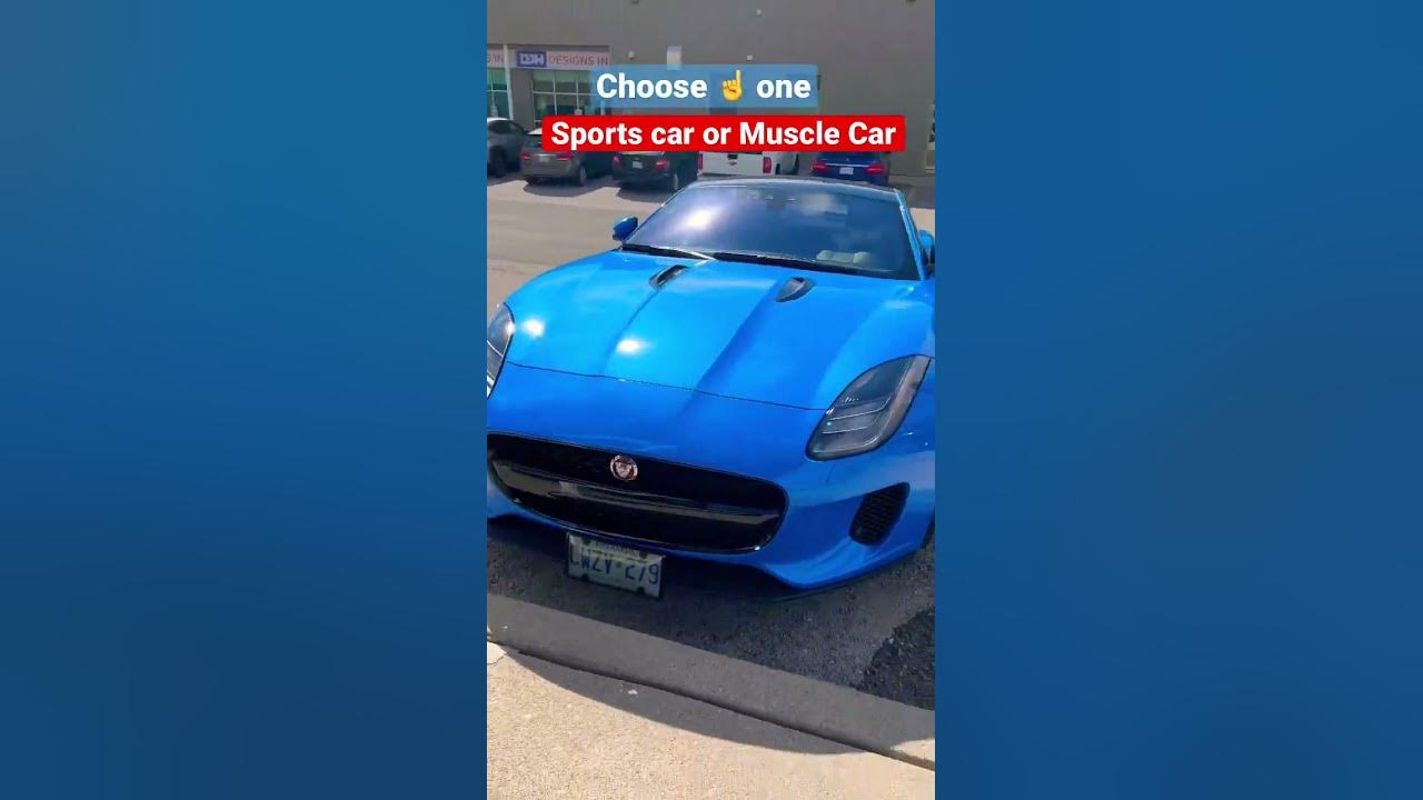 What is your Choice Sports car Vs Muscle Car | spotted in Canada - YouTube
