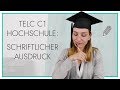 telc Deutsch C1 Hochschule | Schriftlicher Ausdruck
