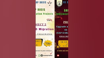 SAP BASIS PROJECTS