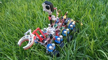 Rover made with a 3D Printer Anet A8 - Test 2