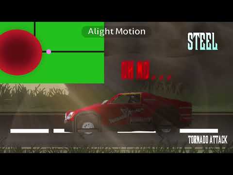 Tornado intercept animation 3||#tornado #alightmotion 