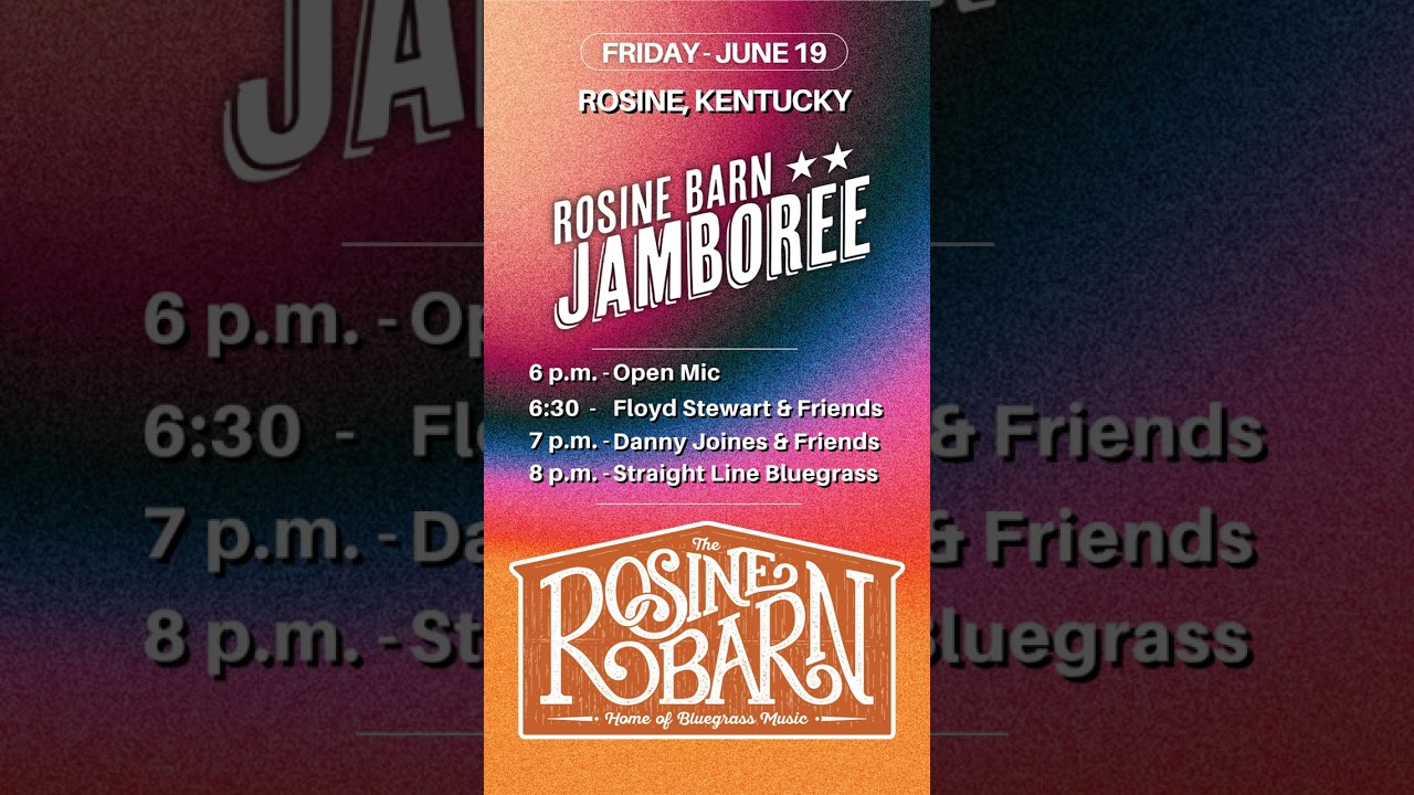 June 19, 2026 - Come out and see us!