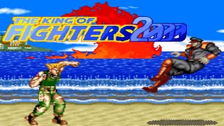 The King of Fighters 2000 (Unl) (SNES Bootleg) - SNES Longplay -  Guile Playthrough (NO DEATH RUN)