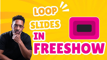 Loop Slides in FreeShow  #propresenter  #alternative #free #powerpoint