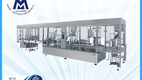 high speed vial filling machine: How Machine Fill liquid Into the Bottle And Cap It Automatically.