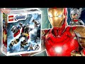 LEGO РОБОТ ТОР - СБОРКА! ЖЕЛЕЗНЫЙ ЧЕЛОВЕК И КОНСТРУКТОР ЛЕГО MARVEL SUPER HEROES - АЛЬТРОН НАПАЛ!