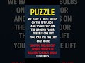 Puzzle1 #yt #tech #ytshorts #shorts #puzzlegame #puzzle #quiz #braintest #game #challange #thinking