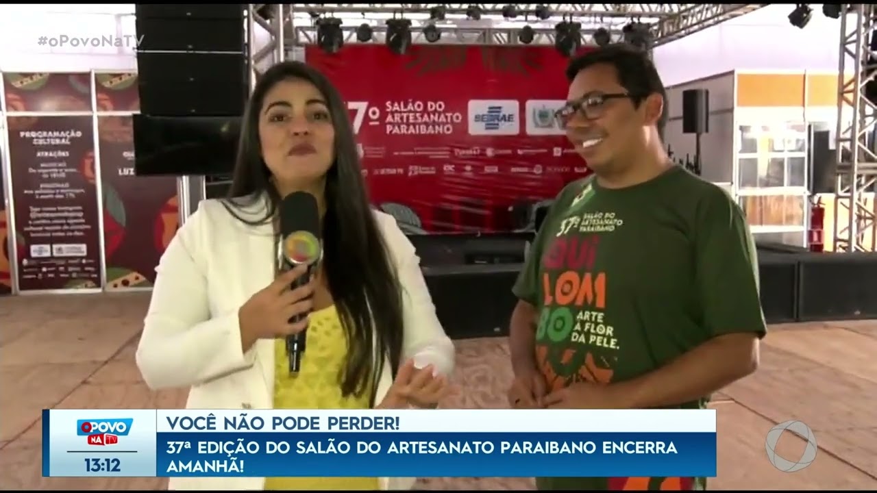 37ª edição do Salão do Artesanato Paraibano encerra amanhã - O Povo na TV