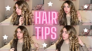 The ULTIMATE guide for healthy hair!Tips for before,in,After the shower+ everyday hair care tips 💗 screenshot 4