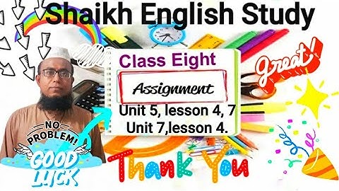 Class 8:2nd Assignment.