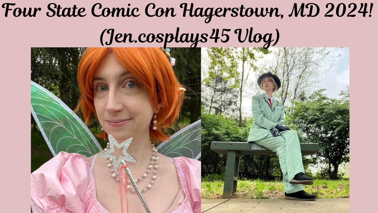 Four State Comic Con 2024! (Jen.cosplays45 Vlog)