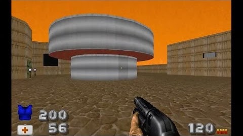 The Talosian Incident + CUBE for Doom 2 - Map 03: The Cliff Top Fort