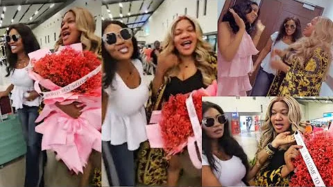 Actress Toyin Abraham Arrives Tanzania For The Part 2 Of Priscilla & Hubby Wedding Ceremony #jp2025