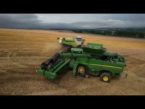 John deere S785i de geautomatiseerde maaidorser