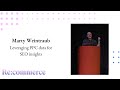 Marty Weintraub - Leveraging PPC data for SEO insights - Re:commerce 2023