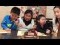 優奈13歳 誕生日のひとコマ 2016