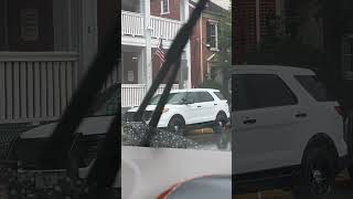 Ex Police Car Sitting At Lititz Police Station