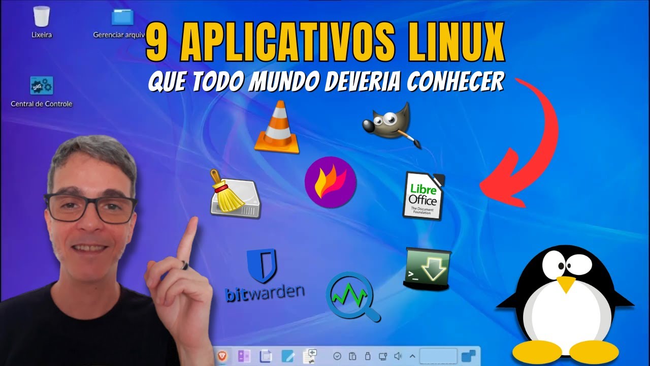 9 APLICATIVOS LINUX que Todo MUNDO Deveria CONHECER🐧 - YouTube