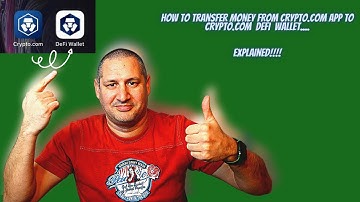 How to transfer money from Crypto.com Defi to Crypto com App and opposite 2022/ Defi wallet tutorial