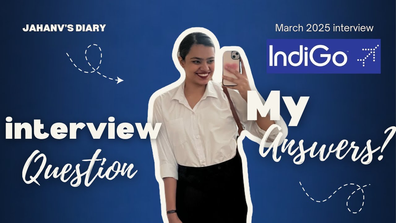 My Cabin Crew Interview Questions & Answers | Indigo ✈️