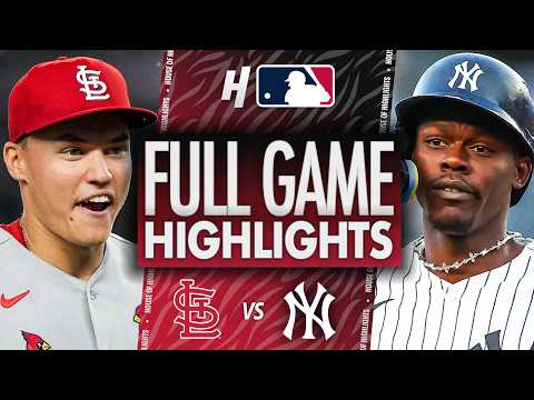 St. Louis Cardinals vs New York Yankees - FULL GAME HIGHLIGHTS π₯ August 5, 2026 MLB Season