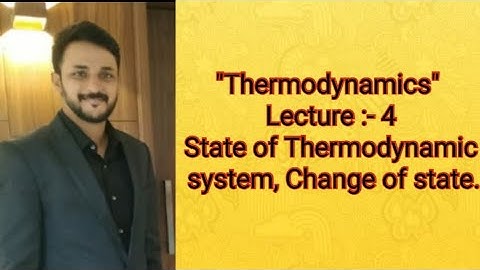 "Thermodynamics Lecture 4"