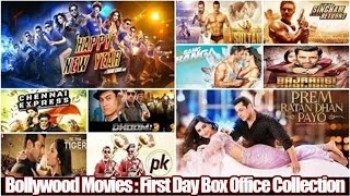 Top 10 Best Bollywood Movies based on First Day Box Office Collections 💰 screenshot 1