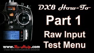 DX8 How-To Pt. 1 Raw Input Test Menu