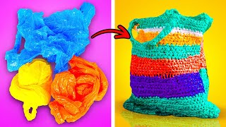 36 Useful DIYs From Recycled Materials || Clever Ways to Reuse Plastic Bags And Bottles!