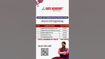 GATE PYQ e-books and Online Test Series #gateacademy #gate2025