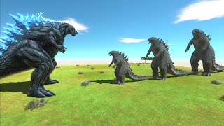 Which Level of Godzilla 2014 can defeat Godzilla Earth  Animal Revolt Battle Simulator