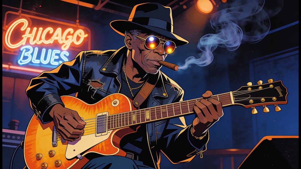 Late Night Chicago Blues Café | Emotional Vocals