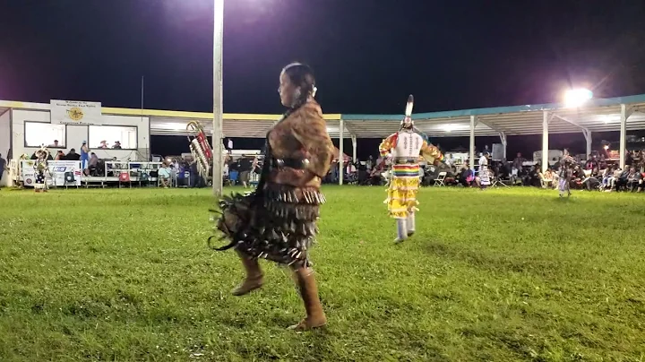 George Gordon Powwow 2022, Jr. Women's Fancy Shawl & Jingle Dress Contest, Friday Night...