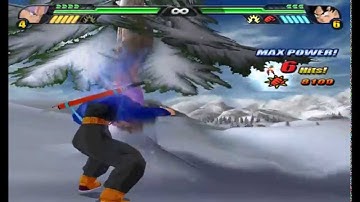 Trunks (Sword) vs Goku (Mid)