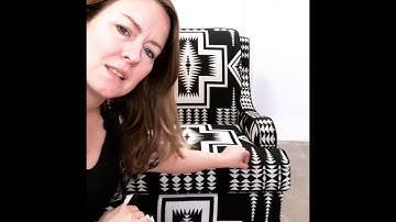 Upholstery Tip: Matching large patterns in upholstery